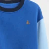 Vintagesoft-sweatshirt met kleurblokken voor Baby & Peuter