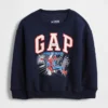 Vintagesoft-sweatshirt met Marvel-logo voor Baby & Peuter