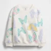 Vintagesoft-sweatshirt met print voor Baby & Peuter