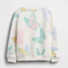 Vintagesoft-sweatshirt met print voor Baby & Peuter