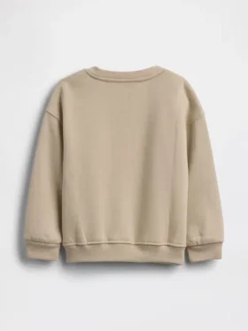 Vintagesoft-sweatshirt met print voor Baby & Peuter