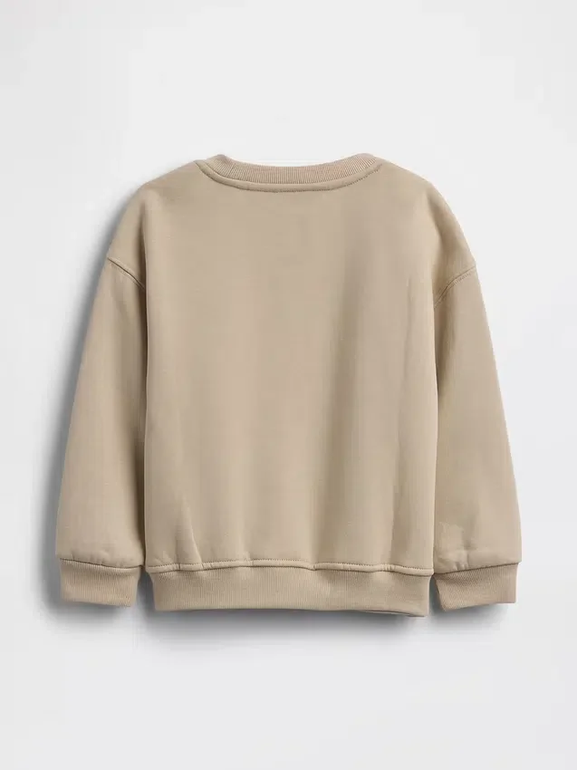 Vintagesoft-sweatshirt met print voor Baby & Peuter