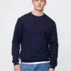 Vintagesoft-sweatshirt met ronde hals voor volwassenen