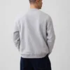 Vintagesoft-sweatshirt met ronde hals voor volwassenen