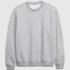 Vintagesoft-sweatshirt met ronde hals voor volwassenen