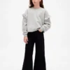 Vintagesoft-sweatshirt met ruches voor kinderen