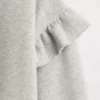 Vintagesoft-sweatshirt met ruches voor kinderen