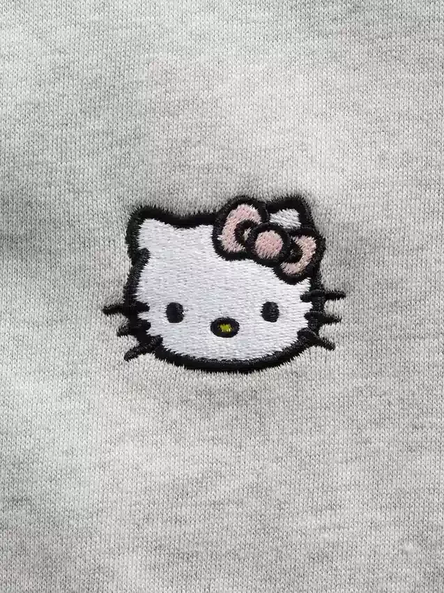 Vintagesoft-sweatshirt met schuine pas en ronde hals voor kinderen