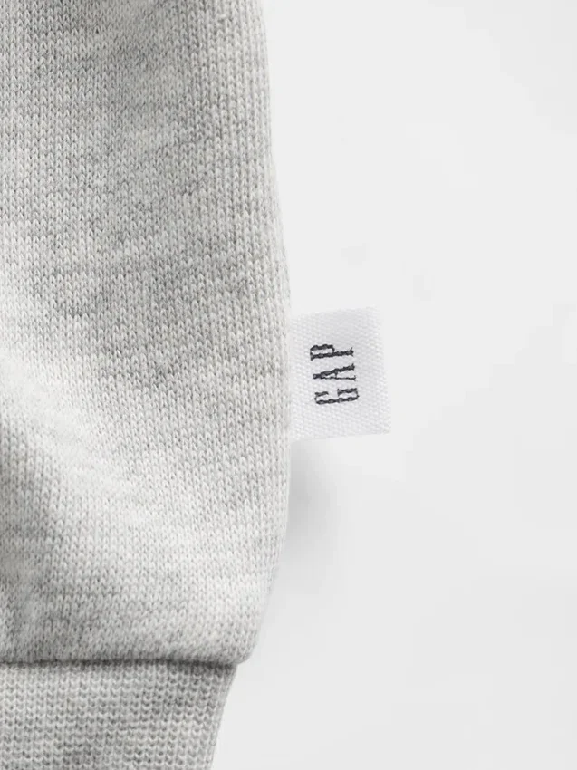 Vintagesoft-sweatshirt met schuine pas en ronde hals voor kinderen