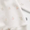 Vintagesoft-sweatshirt met schuine pas en ronde hals voor kinderen