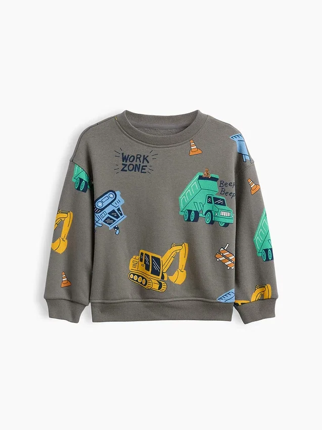 Vintagesoft-sweatshirt voor Baby & Peuter