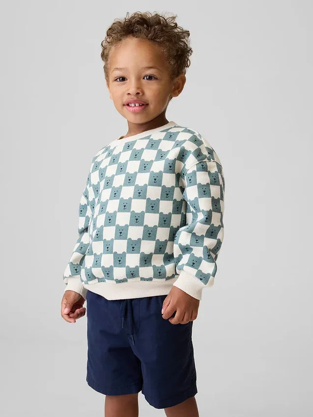 Vintagesoft-sweatshirt voor Baby & Peuter