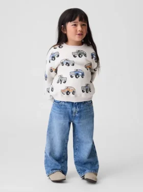 Vintagesoft-sweatshirt voor Baby & Peuter