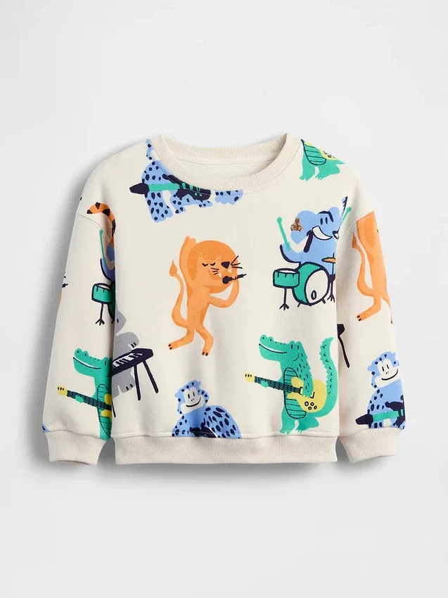 Vintagesoft-sweatshirt voor Baby & Peuter
