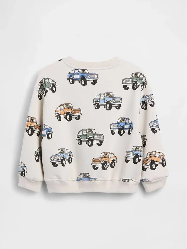 Vintagesoft-sweatshirt voor Baby & Peuter