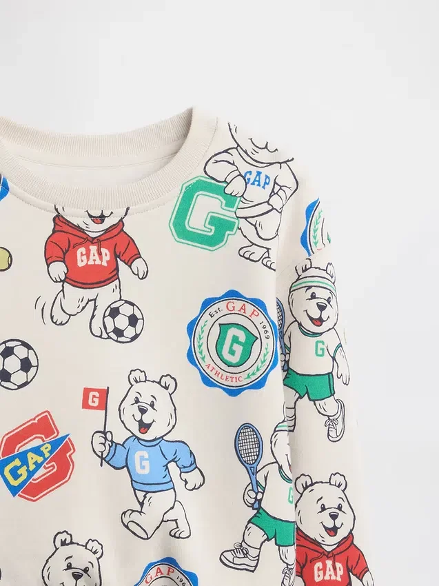 Vintagesoft-sweatshirt voor Baby & Peuter