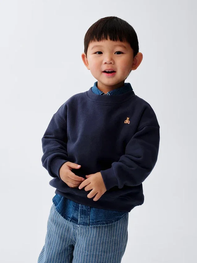 Vintagesoft-sweatshirt voor Baby & Peuter