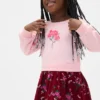 Vintagesoft-sweatshirtjurk voor Baby & Peuter