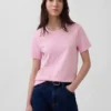 Vintagesoft T-shirt van biologisch katoen