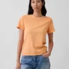 Vintagesoft T-shirt van biologisch katoen