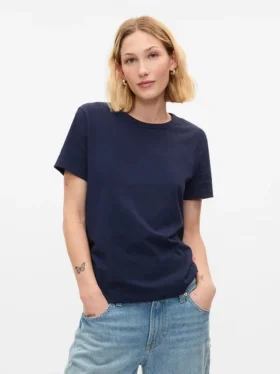 Vintagesoft T-shirt van biologisch katoen