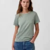 Vintagesoft T-shirt van biologisch katoen