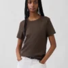 Vintagesoft T-shirt van biologisch katoen
