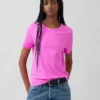 Vintagesoft T-shirt van biologisch katoen