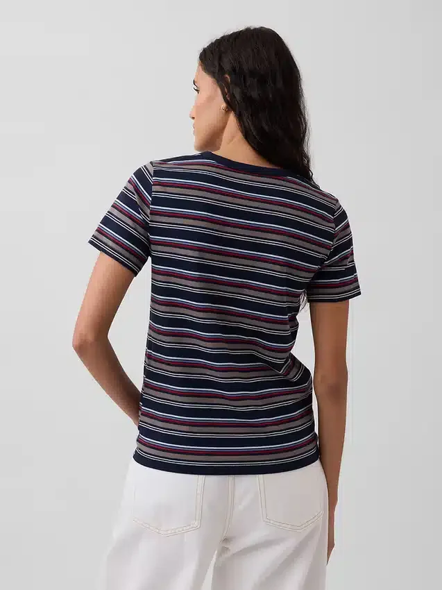 Vintagesoft T-shirt van biologisch katoen