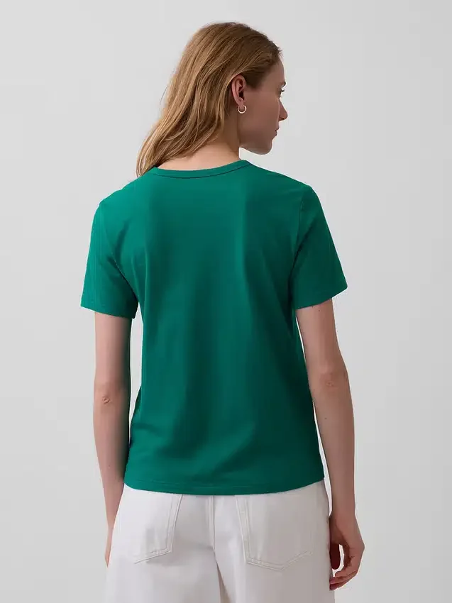 Vintagesoft T-shirt van biologisch katoen