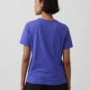 Vintagesoft T-shirt van biologisch katoen