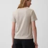 Vintagesoft T-shirt van biologisch katoen