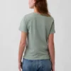 Vintagesoft T-shirt van biologisch katoen