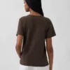 Vintagesoft T-shirt van biologisch katoen