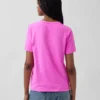 Vintagesoft T-shirt van biologisch katoen