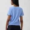 Vintagesoft T-shirt van biologisch katoen