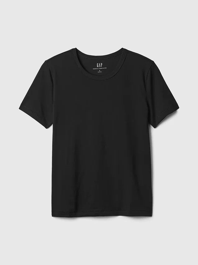 Vintagesoft T-shirt van biologisch katoen