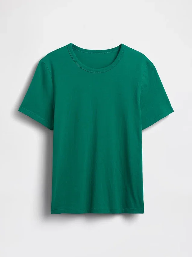 Vintagesoft T-shirt van biologisch katoen