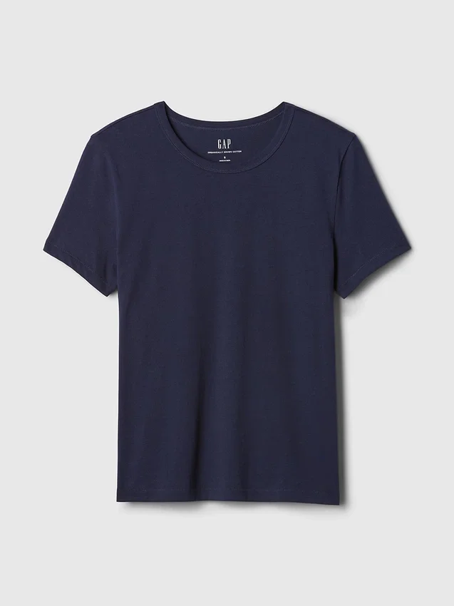 Vintagesoft T-shirt van biologisch katoen