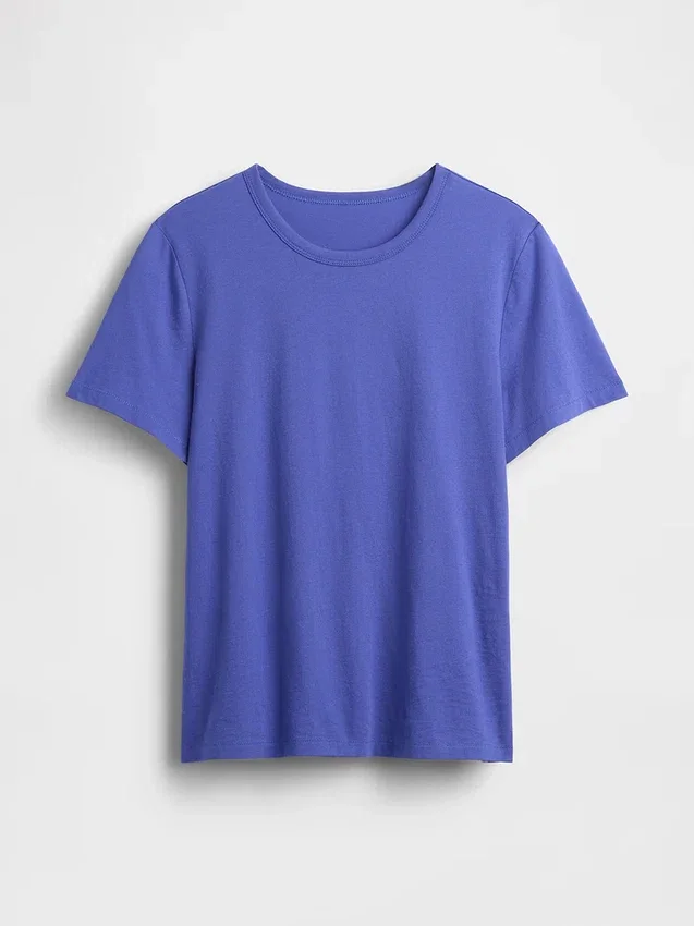 Vintagesoft T-shirt van biologisch katoen
