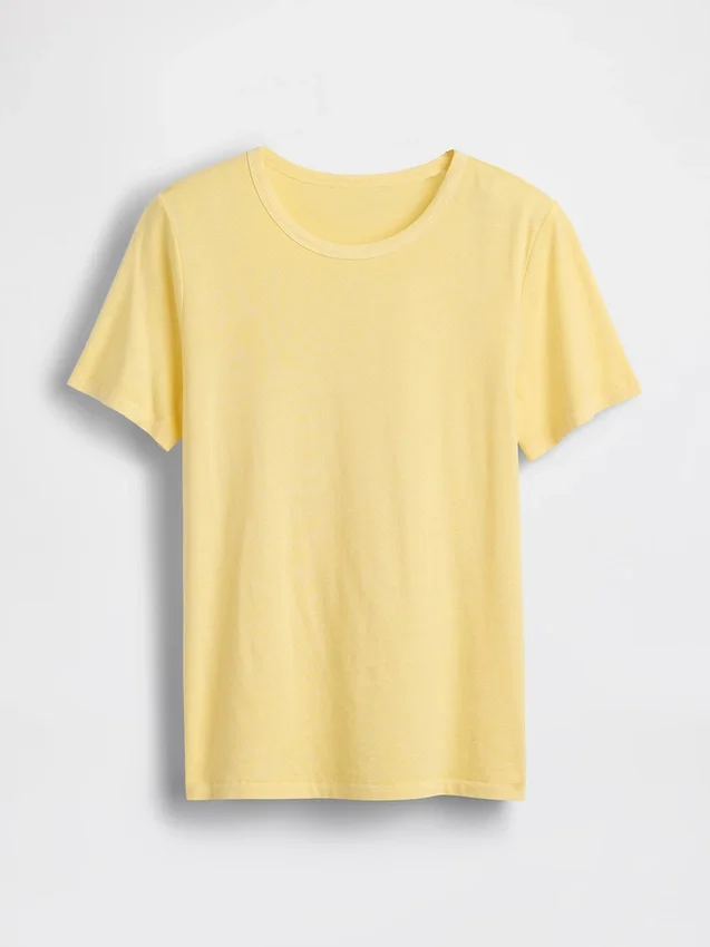 Vintagesoft T-shirt van biologisch katoen