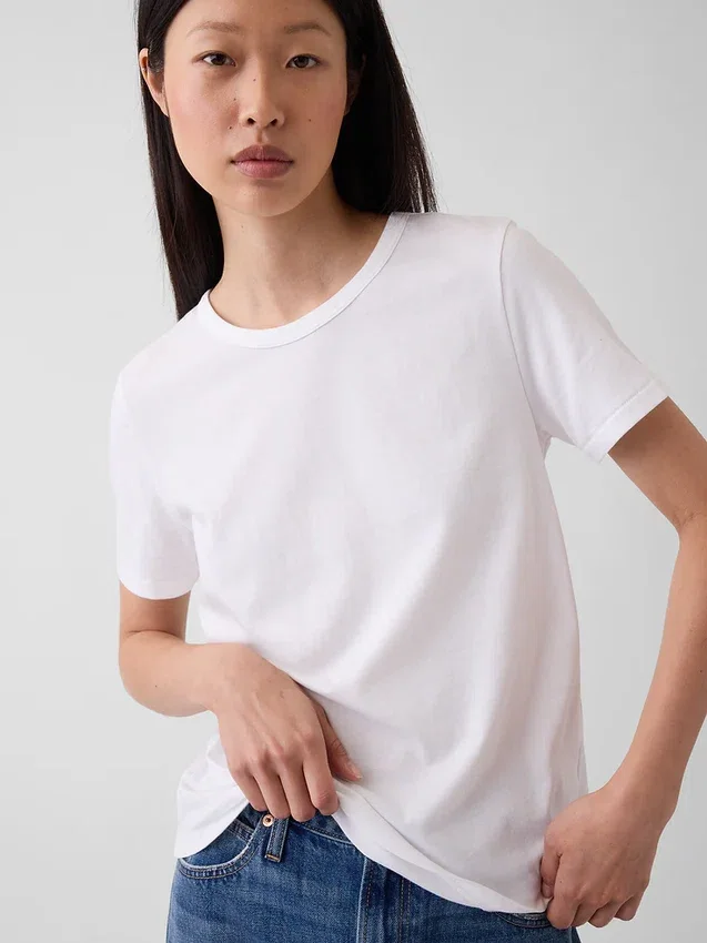 Vintagesoft T-shirt van biologisch katoen