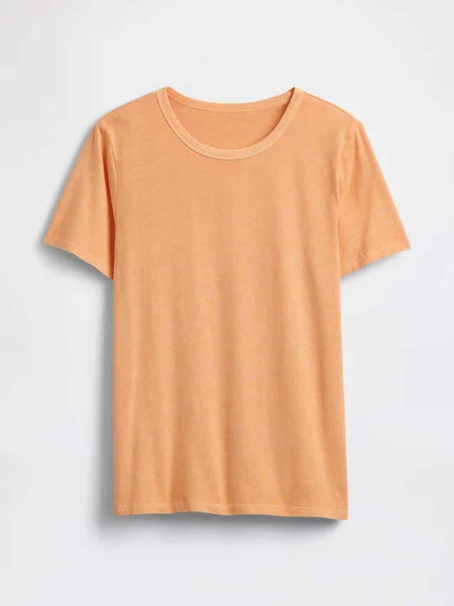 Vintagesoft T-shirt van biologisch katoen