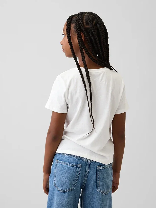 Vintagesoft T-shirt voor kinderen