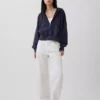 Vintagesoft Terry-hoodie met rits