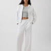Vintagesoft Terry-hoodie met rits