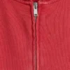 Vintagesoft Terry-hoodie met rits