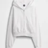 Vintagesoft Terry-hoodie met rits