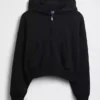 Vintagesoft Terry-hoodie met rits
