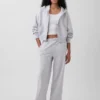 Vintagesoft Terry-hoodie met rits